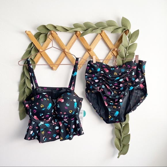 Torrid Vixen Bikini Print Bikini - Picture 7 of 15